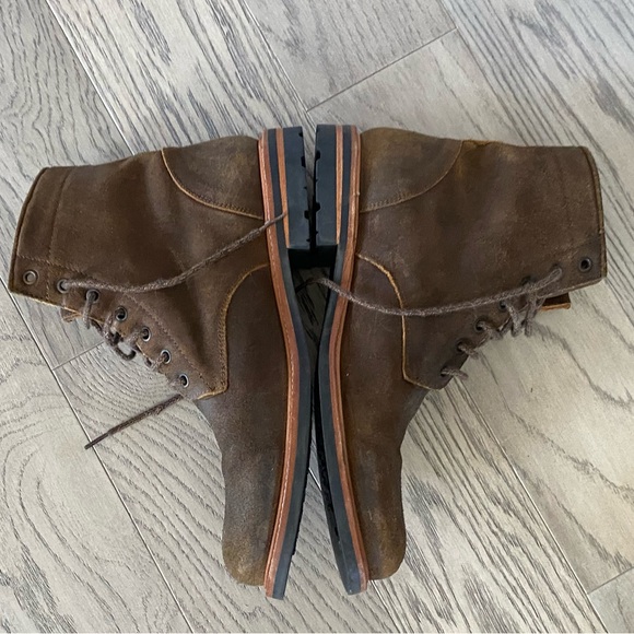Nisolo Leather Suede Boots Mens 10.5